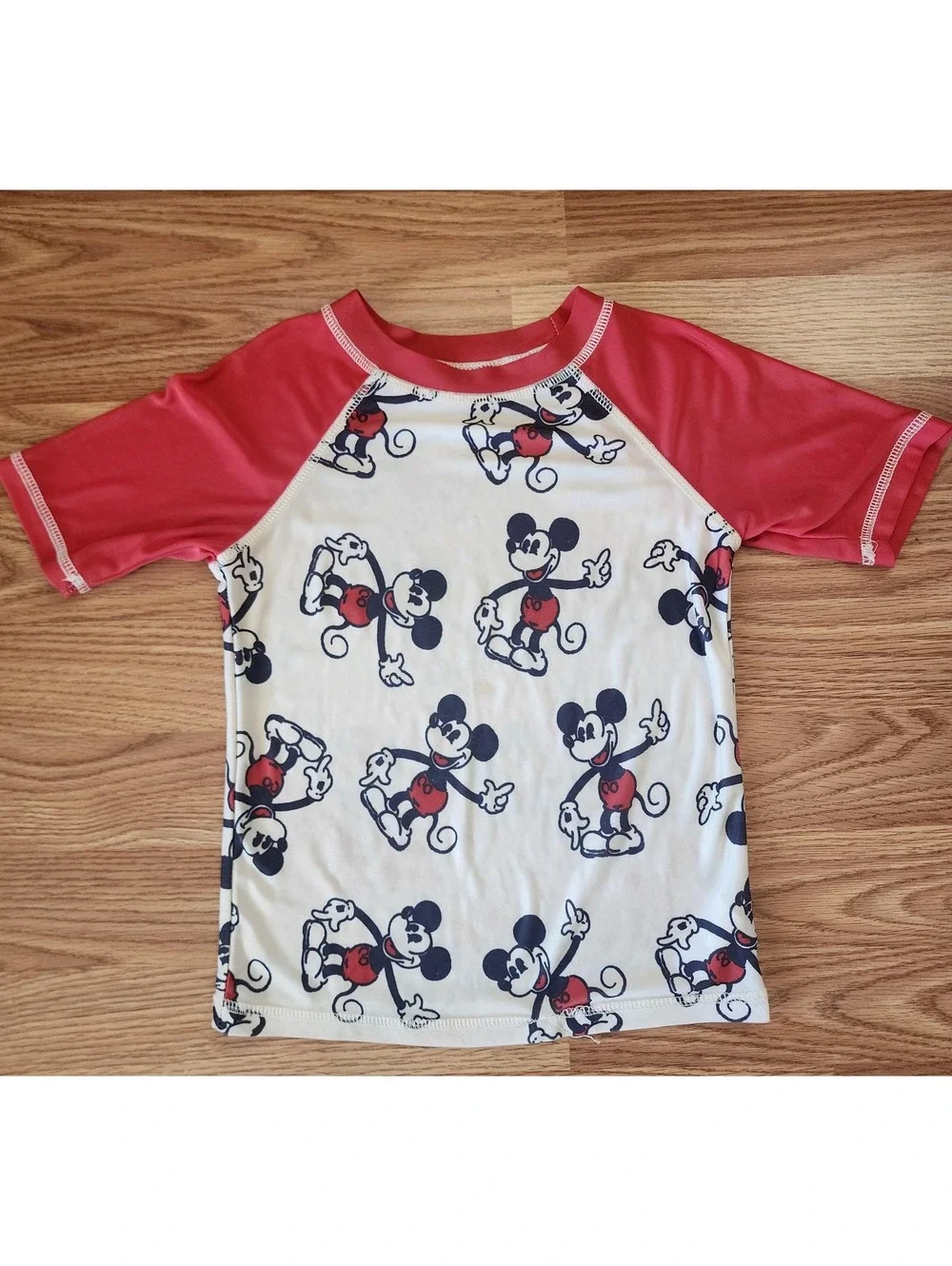 Disney Mickey Mouse Swim shirt, Junk Food, toddler size 5